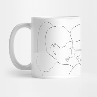 haylijah season 4 hayley and elijah the originals silhouette Mug